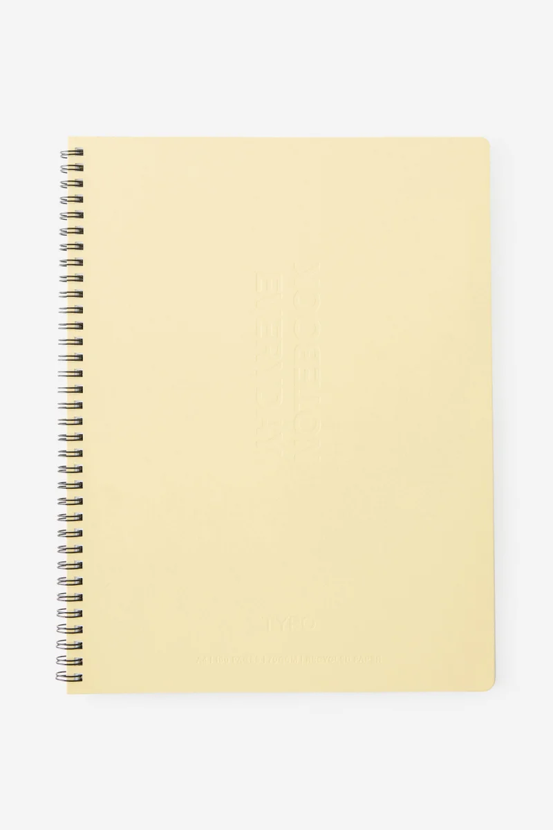 A4 Spiral Lined Notebook